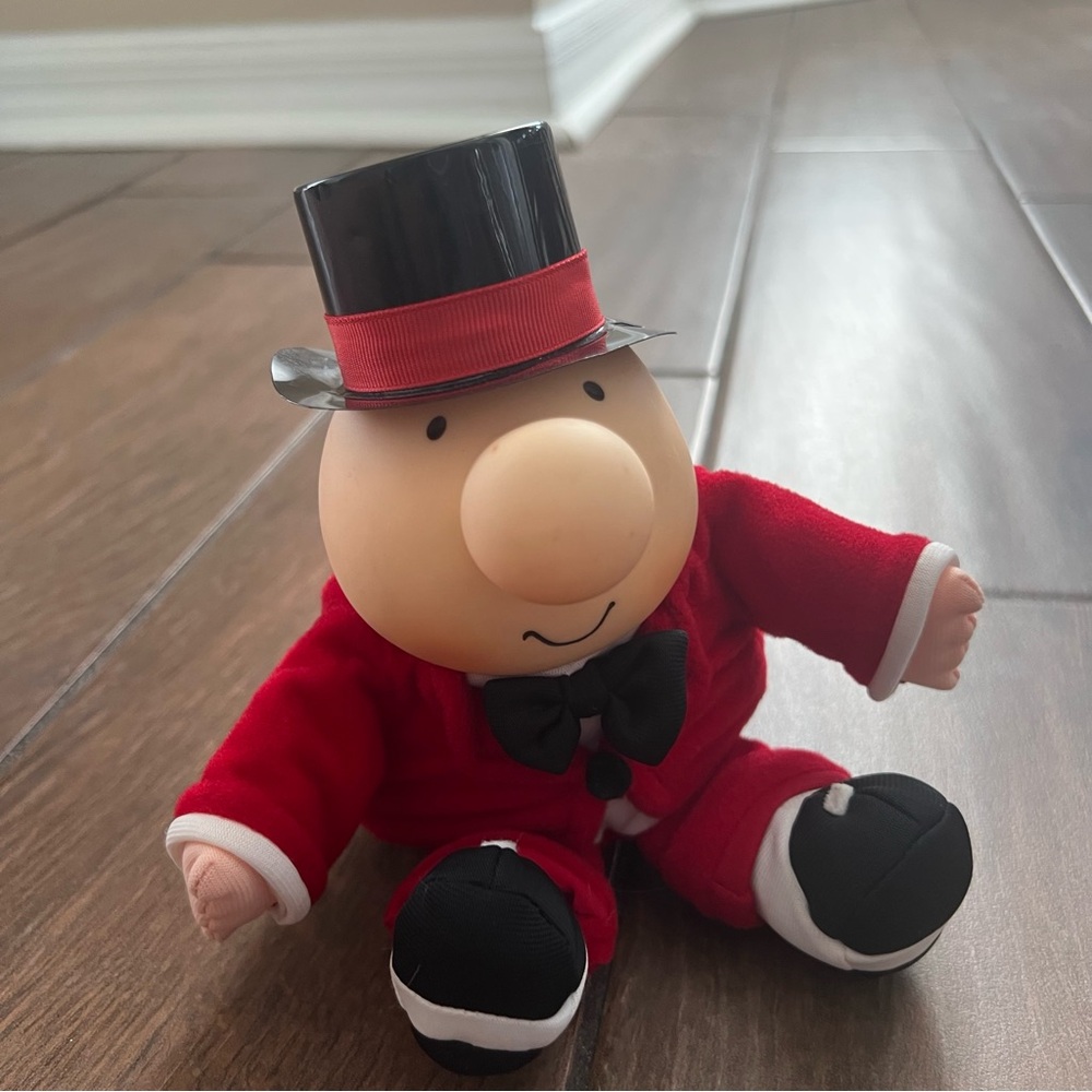 Vintage Ziggy Top Hat and Velvet Tuxedo 6" Plush Circa 1995
